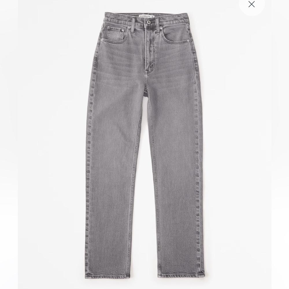 Ultra High Rise Ankle Straight Jean